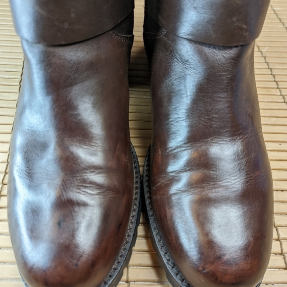 Cole Haan "Champlain" side zip faux fur trim, waterproof women's sz 8.5B distres - Picture 4 of 12